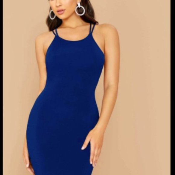 Unbranded Dresses & Skirts - Strappy Backless Bodycon Dress
